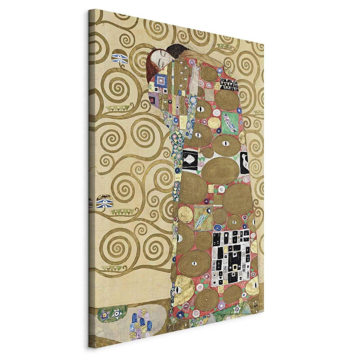 Wandbild XXL - Gustav Klimt – The Fulfilment