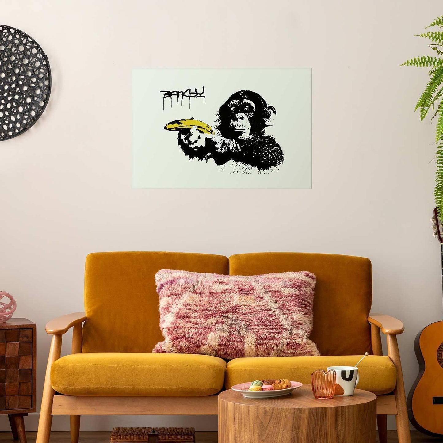 Poster - Banksy: Monkey with a Banana Artgeist