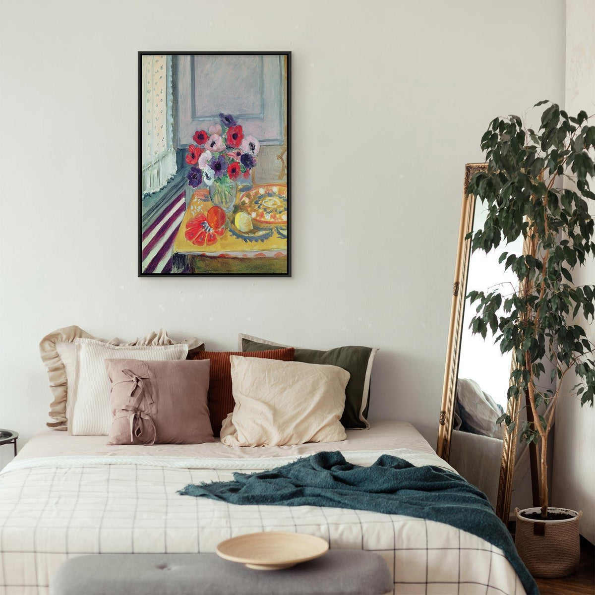 Leinwandbild - Henri Matisse – Still Life with Anemones