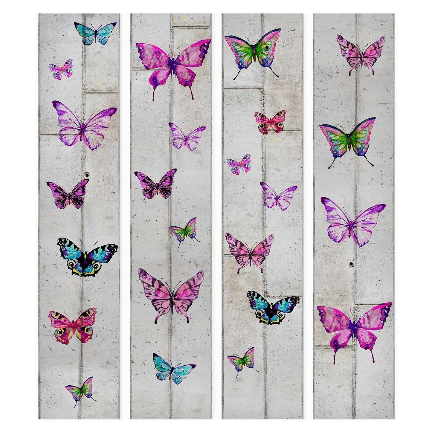 Tapete - Butterflies and Concrete