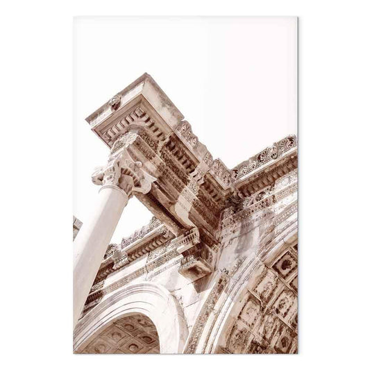 Leinwandbild - Temple of Hadrian (1 Part) Vertical