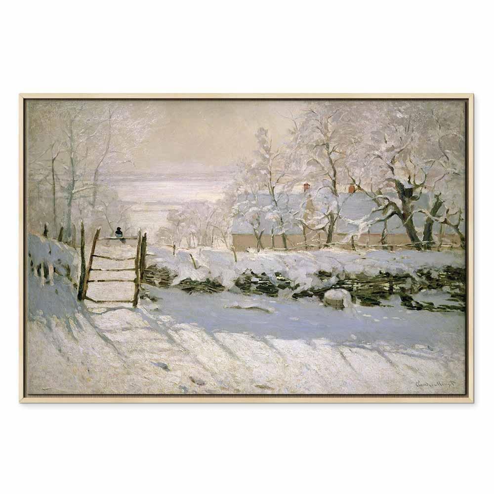 Leinwandbild - Claude Monet – The Magpie