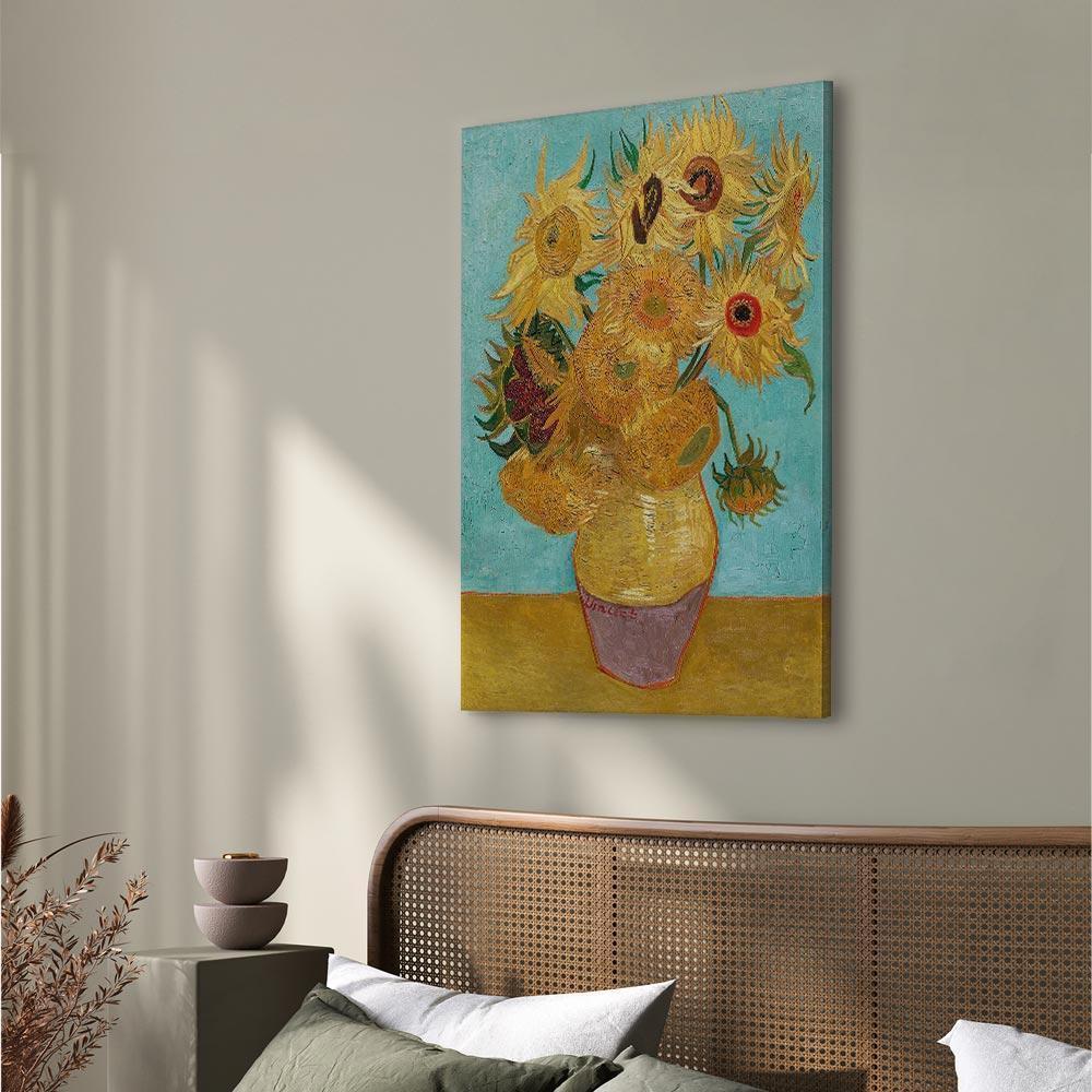Leinwandbild - Vincent van Gogh – Sunflowers II