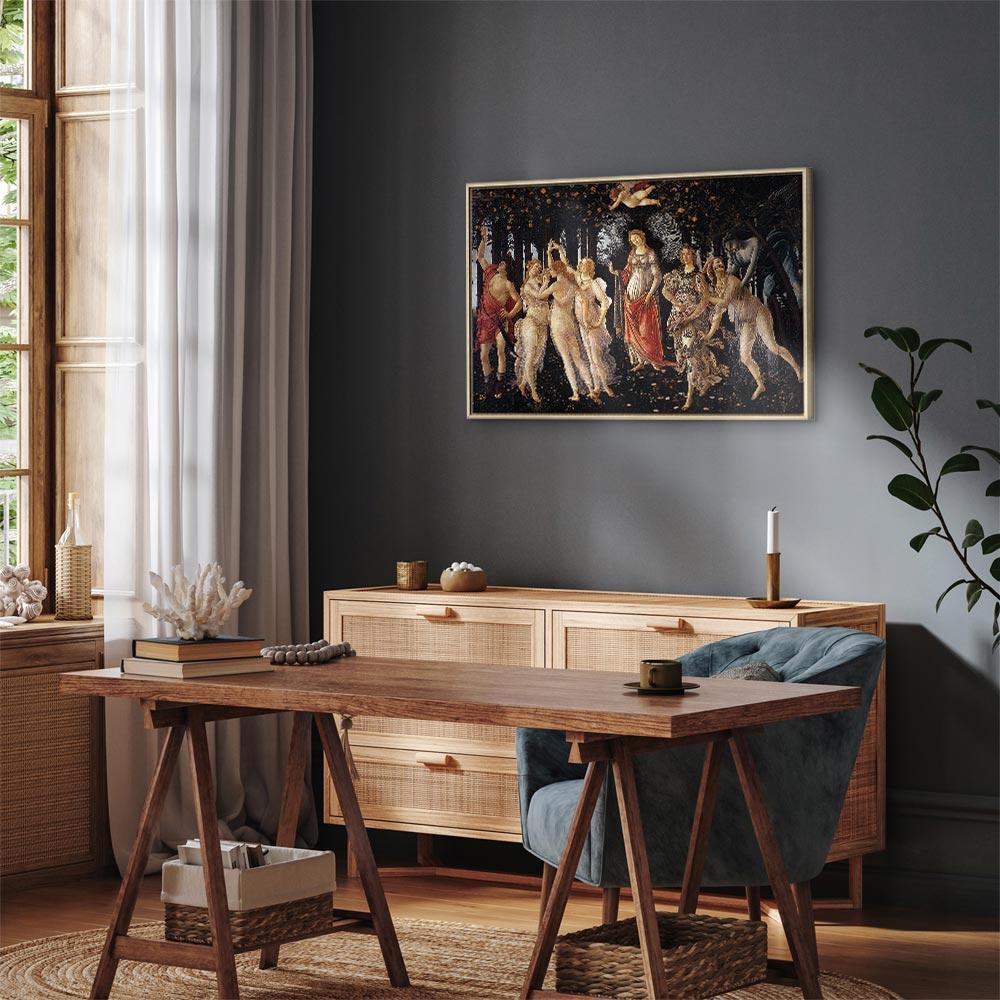 Leinwandbild - Sandro Botticelli – Primavera