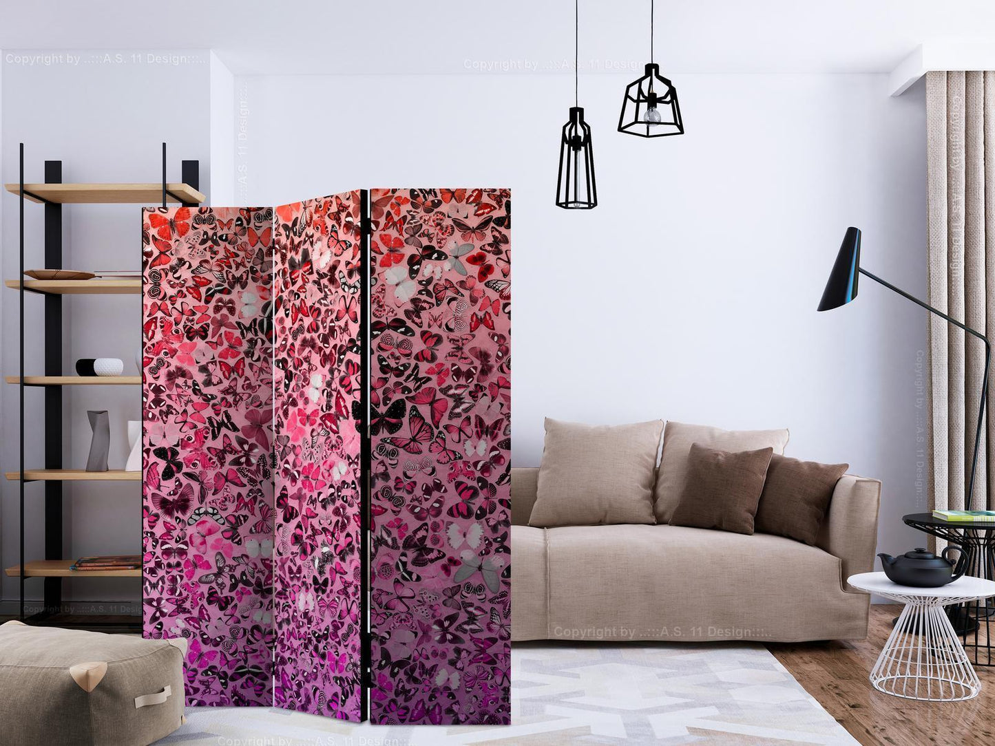 Paravent - Language of Butterflies Artgeist