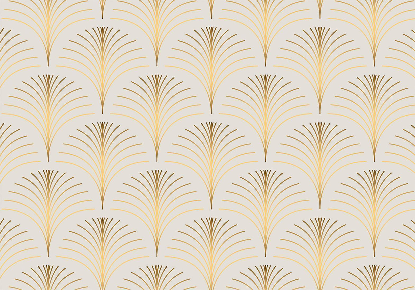 Gold linear pattern on marble background fototapete for home decor.