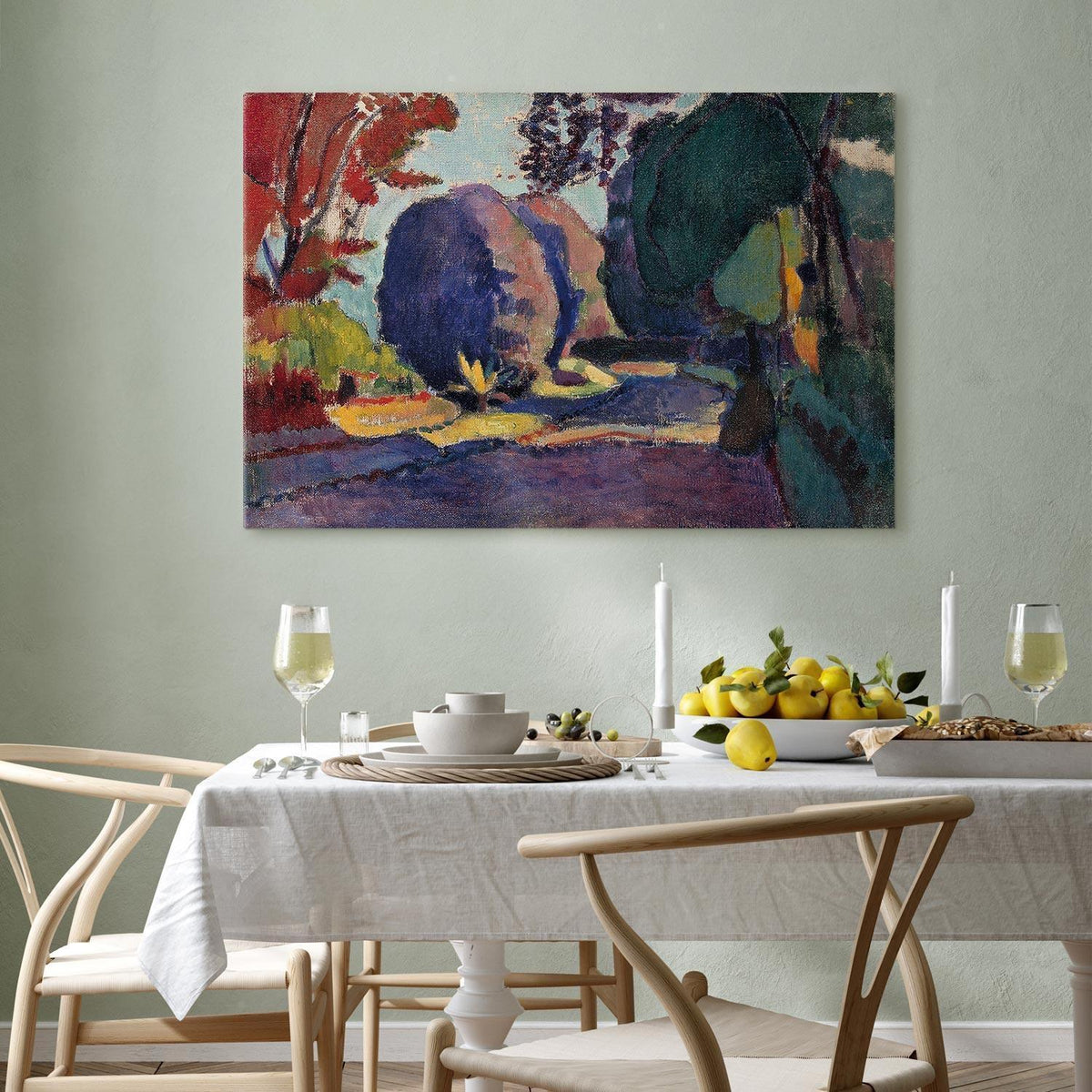Leinwandbild - Henri Matisse – Luxembourg Gardens