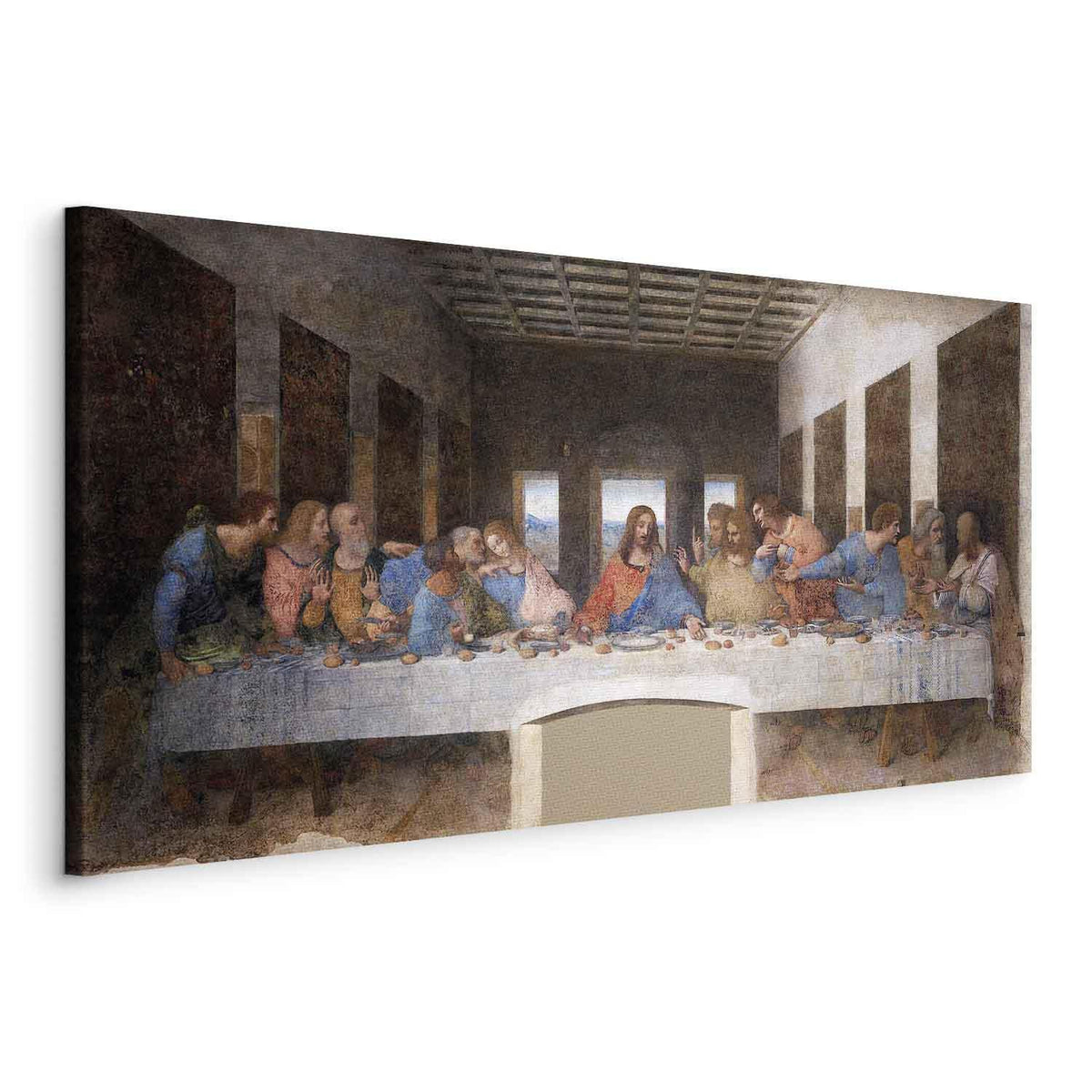 Leinwandbild - Leonardo da Vinci – Last Supper