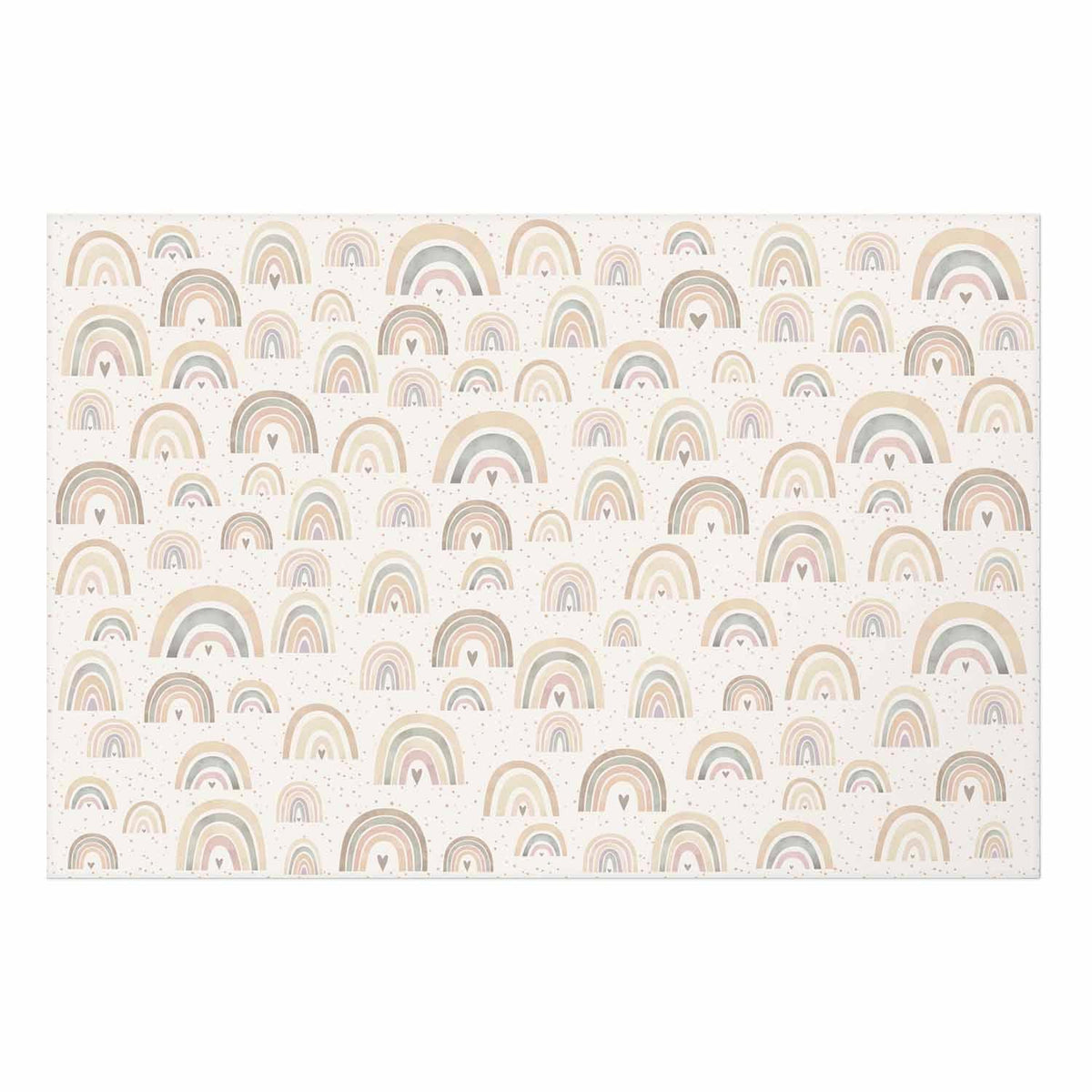 Poster - Rainbows and Hearts