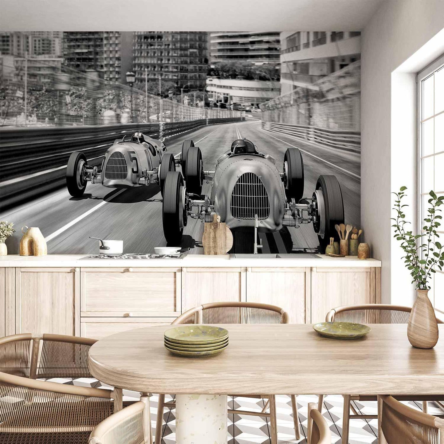 Fototapete - Monte Carlo Race Artgeist