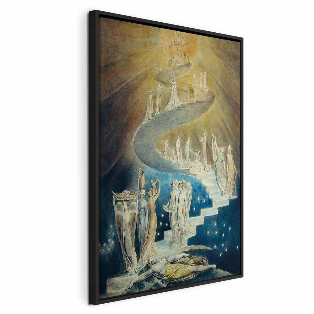 Leinwandbild Jakobsleiter William Blake – Religiöse Kunstgeschichte