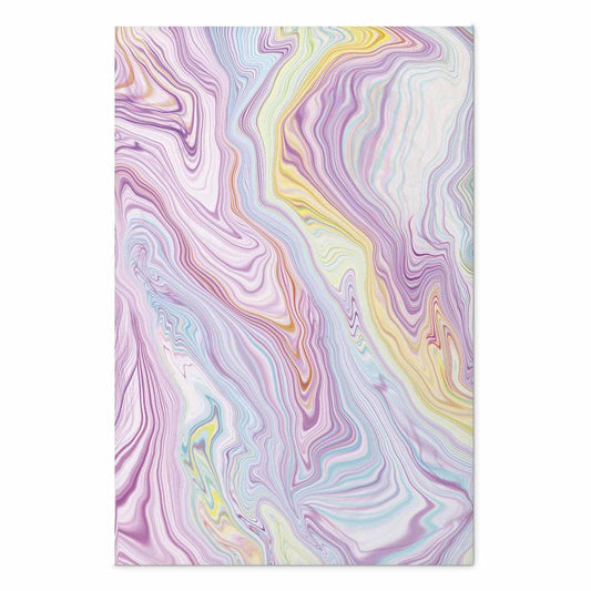 Poster - Colorful Dream - abstract shapes in pastel shades