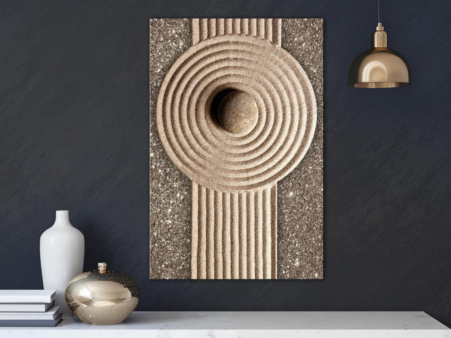 Leinwandbild - Energy Flow (1 Part) Vertical