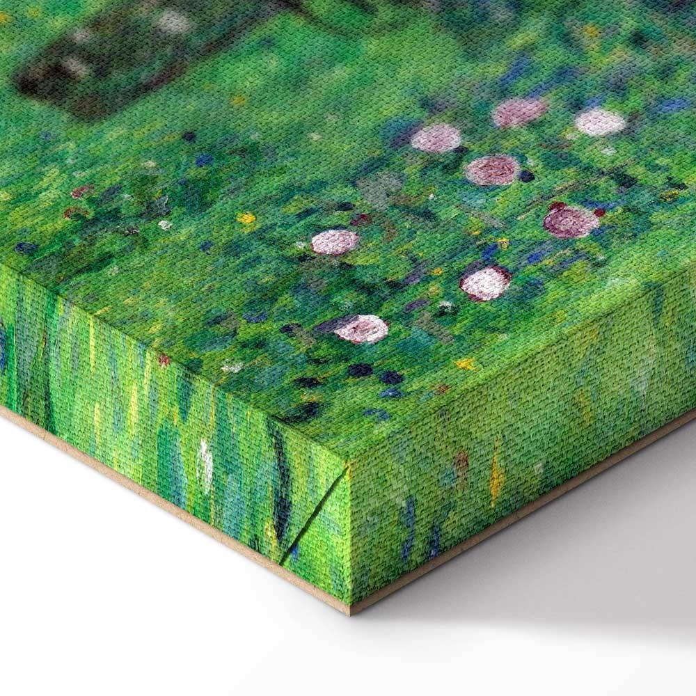 Leinwandbild - Gustav Klimt – Roses Among the Trees
