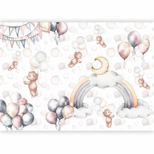 Fototapete - Bears in the Sky