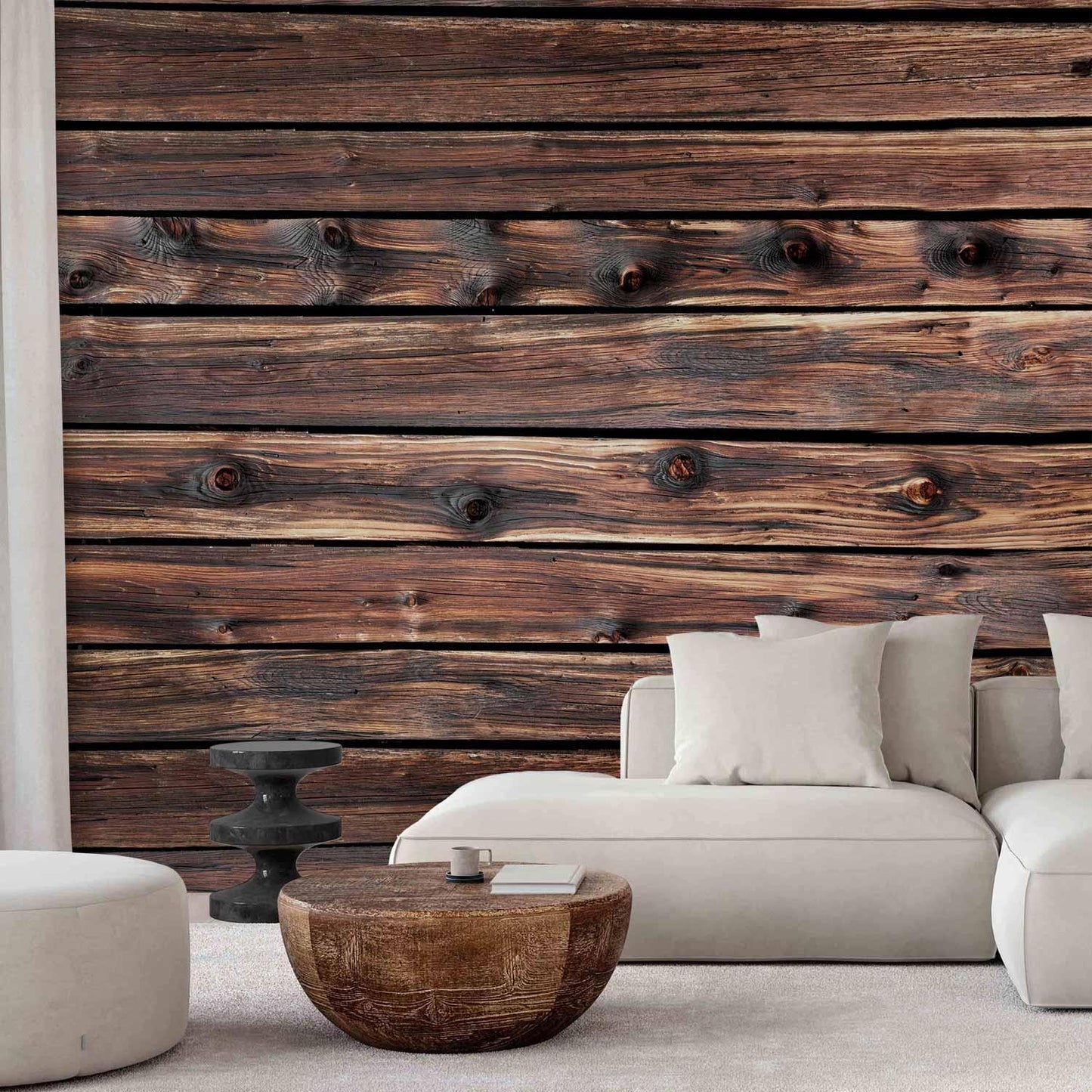 Fototapete - Wooden Warmth Artgeist