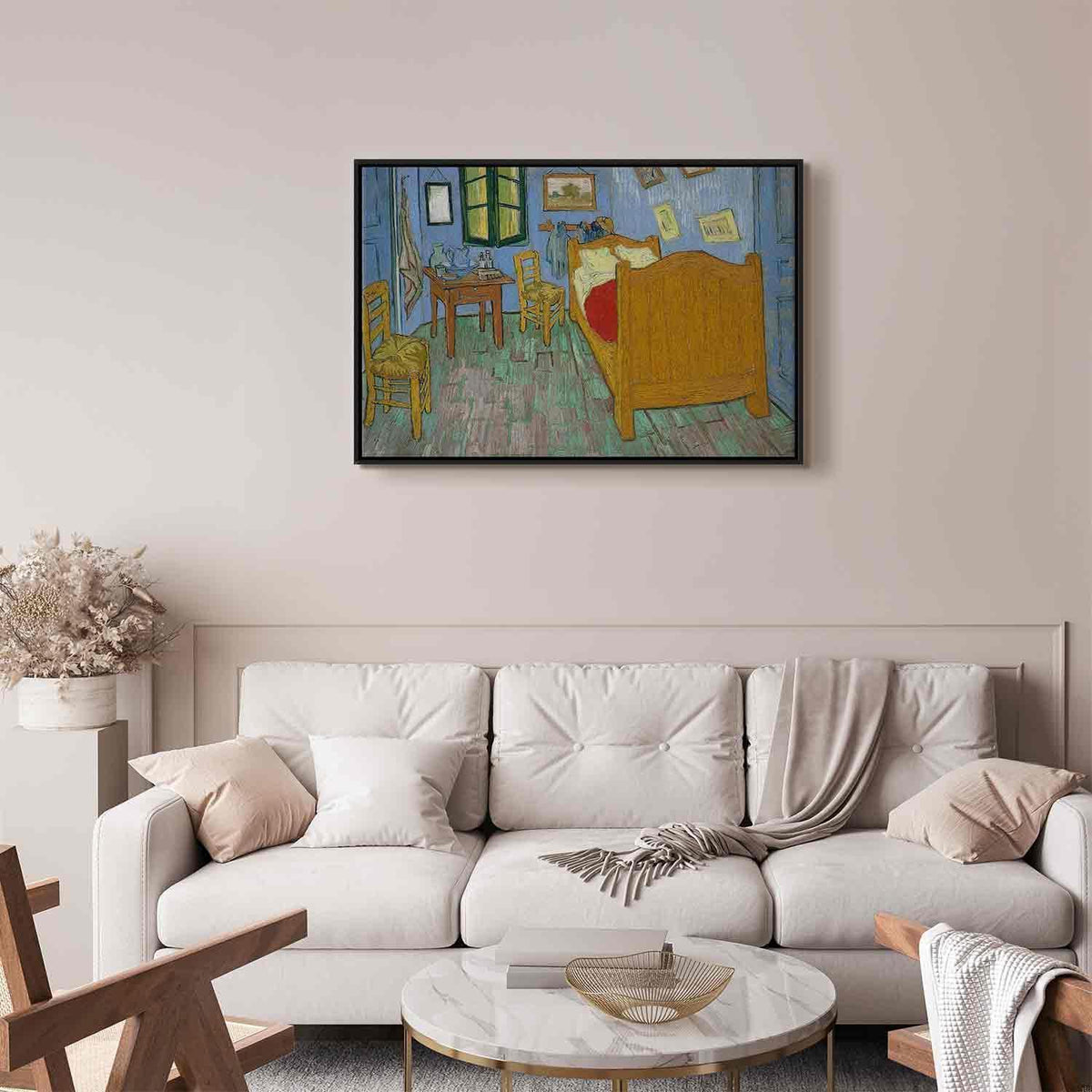Leinwandbild - Vincent van Gogh – La Chambre de Van Gogh