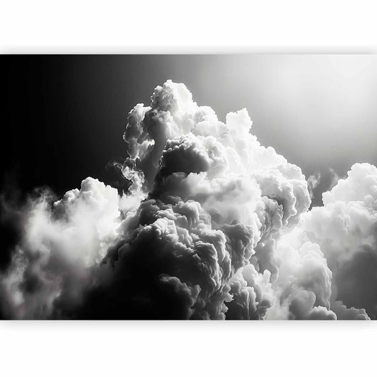 Fototapete - Clouds Like from Dreams: Let the Sun Illuminate Your Day – A Visual Feast