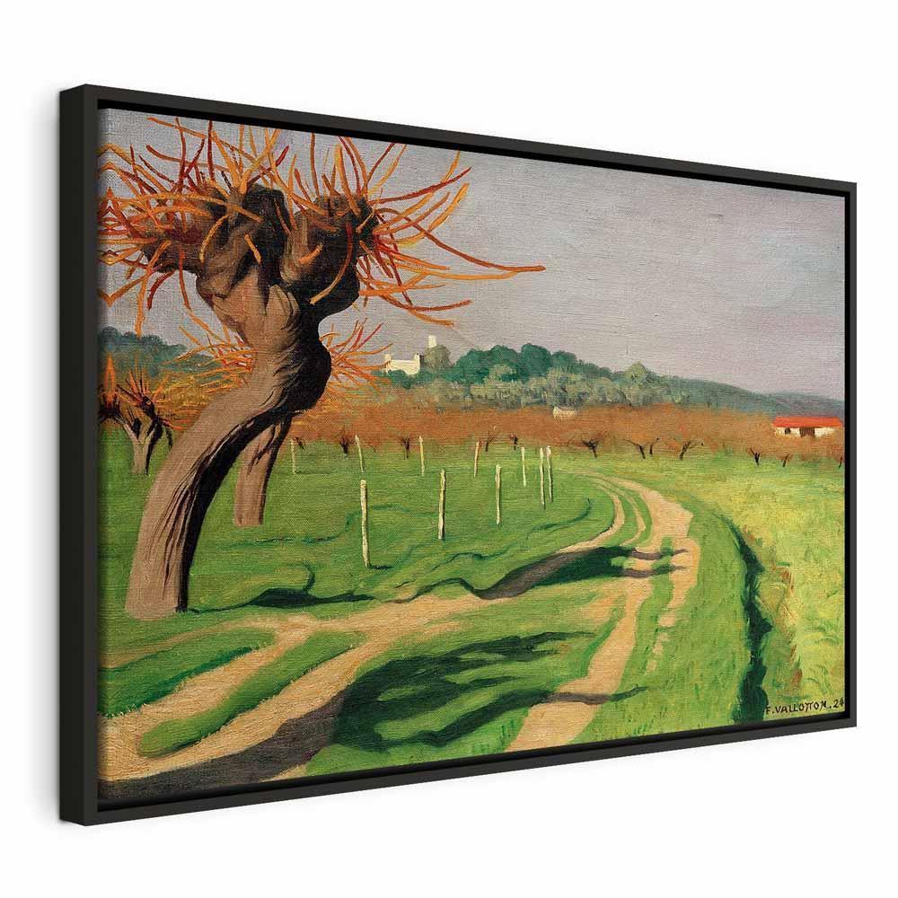 Leinwandbild - Félix Vallotton – Vallée de la Cagne