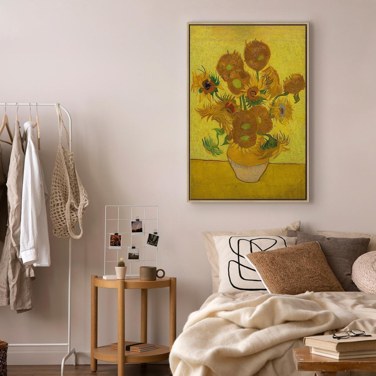 Leinwandbild - Vincent van Gogh – Still Life: Vase With Fifteen Sunflowers