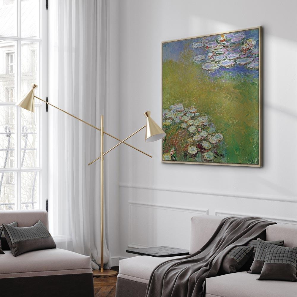 Leinwandbild - Claude Monet – Water Lilies