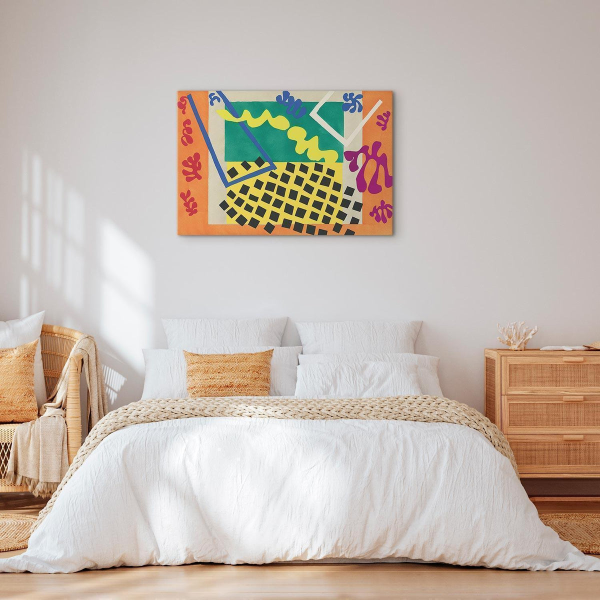 Leinwandbild - Henri Matisse – The Codomas (from Jazz)