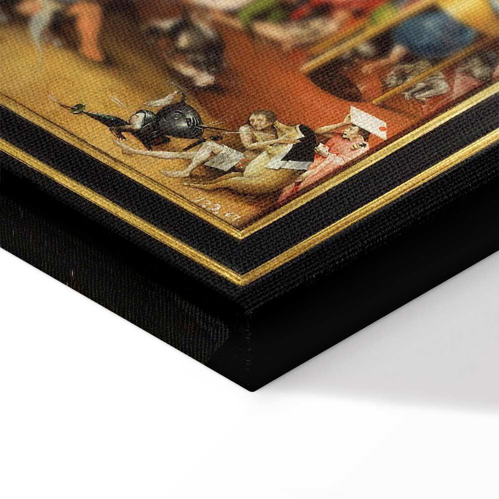 Leinwandbild - Hieronymus Bosch – The Garden of Earthly Delights