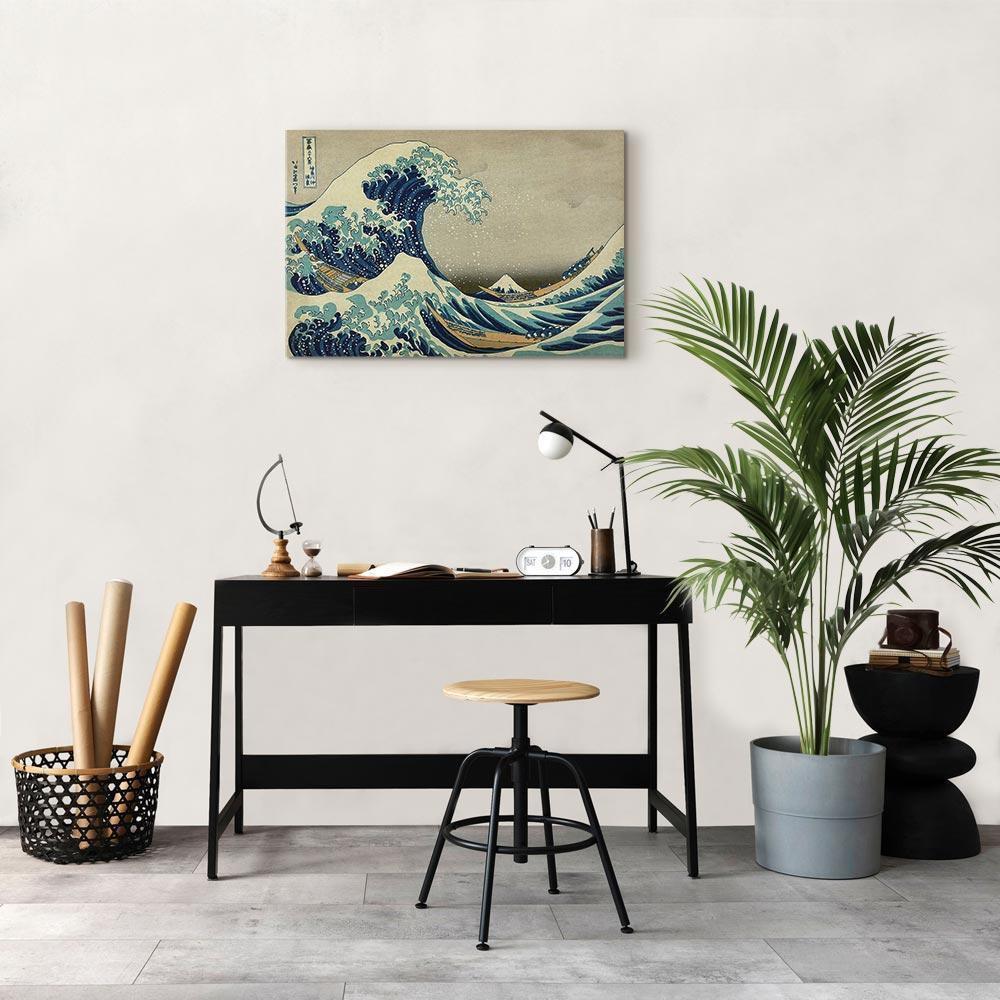 Leinwandbild - Hokusai Katsushika – The Great Wave off Kanagawa