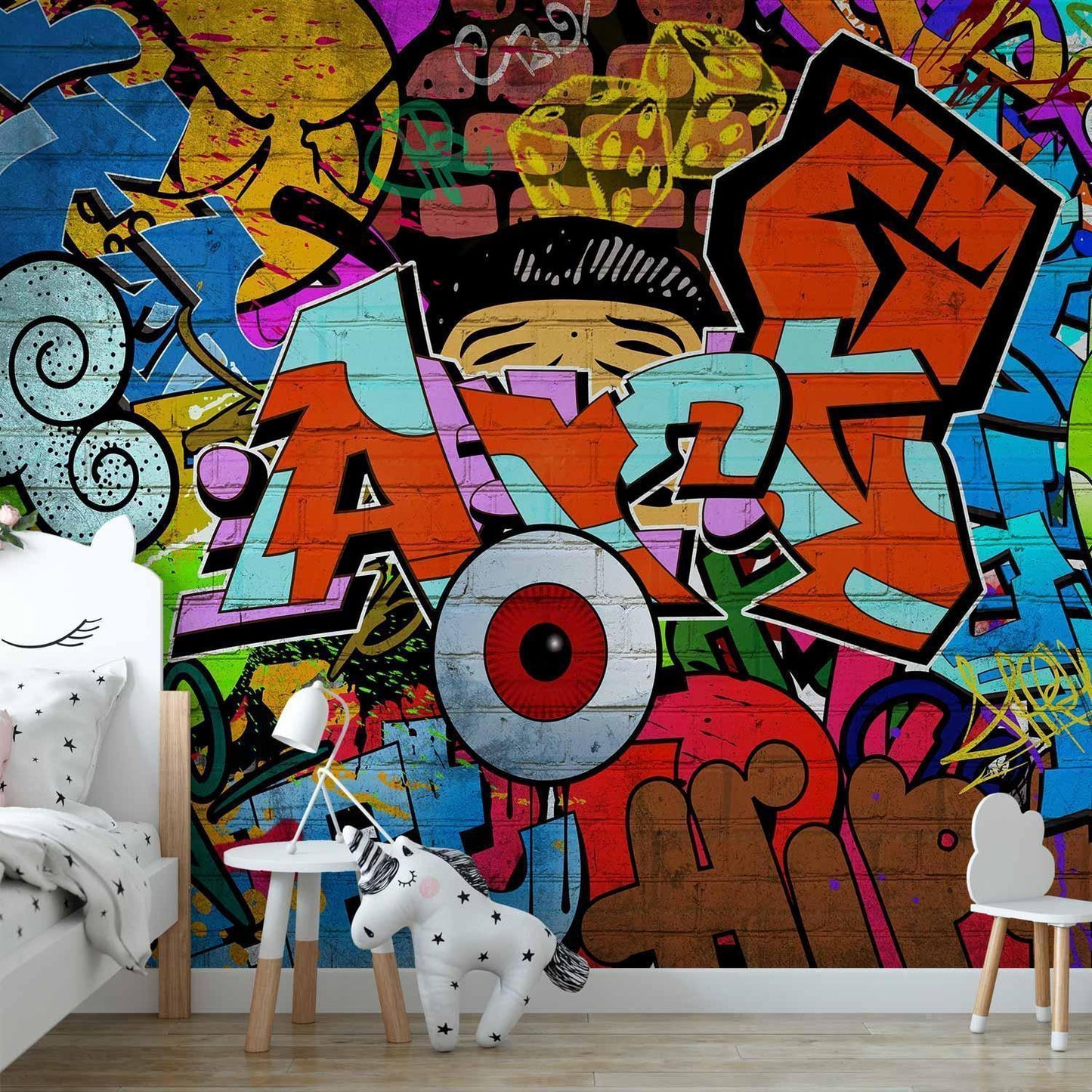 Fototapete - Graffiti art Artgeist
