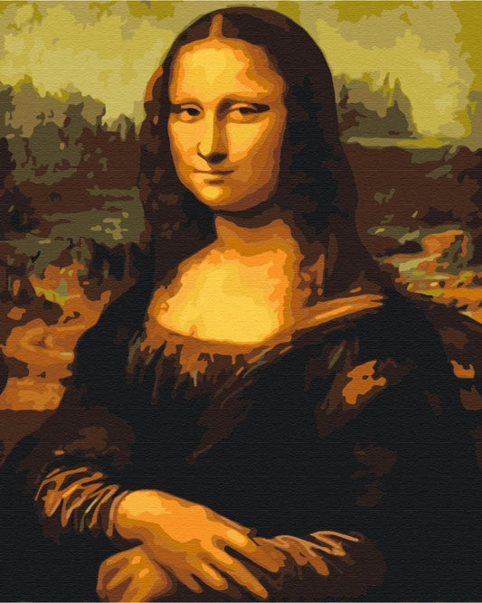 Malen nach Zahlen - Leonardo da Vinci – Mona Lisa