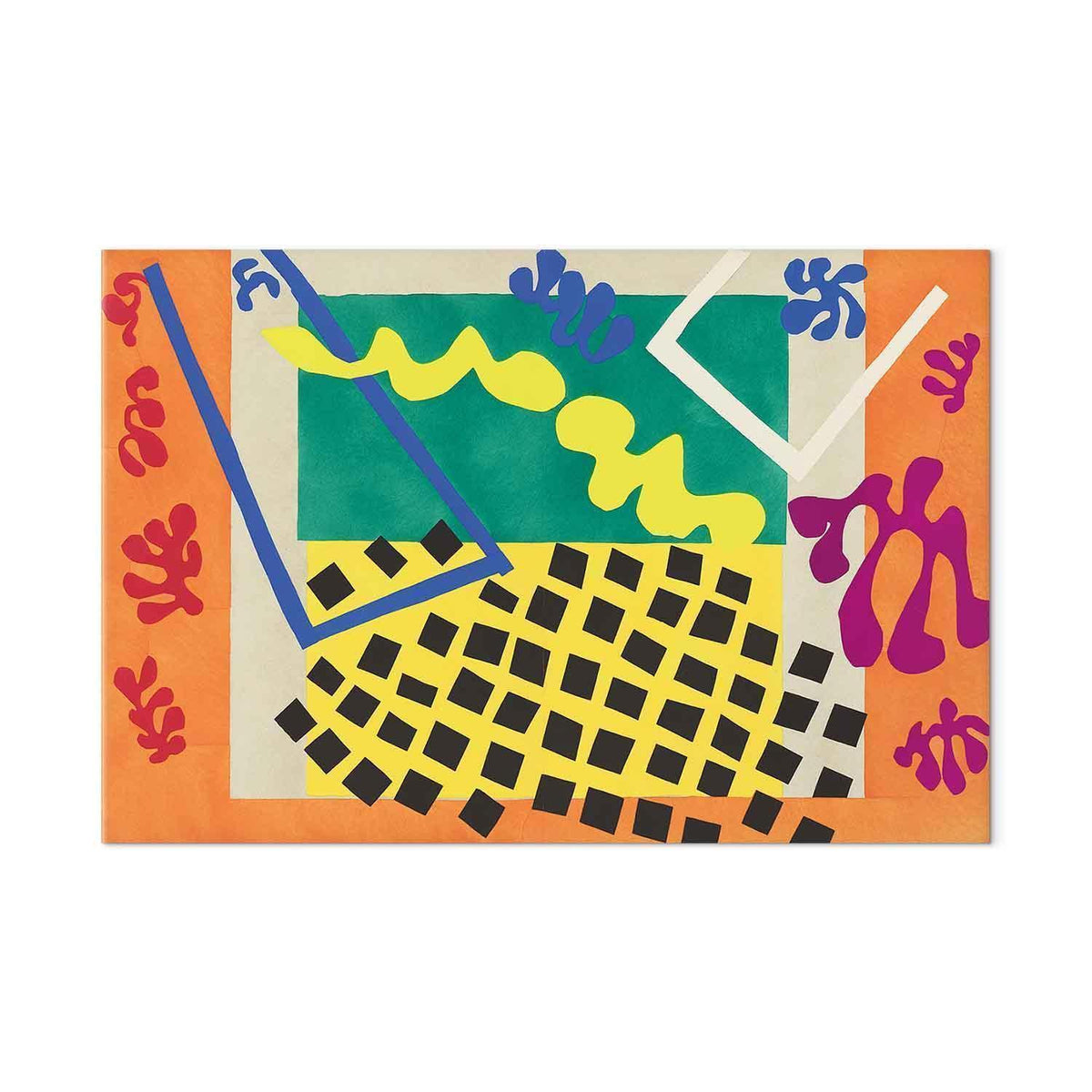Leinwandbild - Henri Matisse – The Codomas (from Jazz)