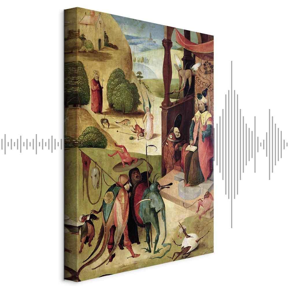 Leinwandbild - Hieronymus Bosch – St James and the Magician