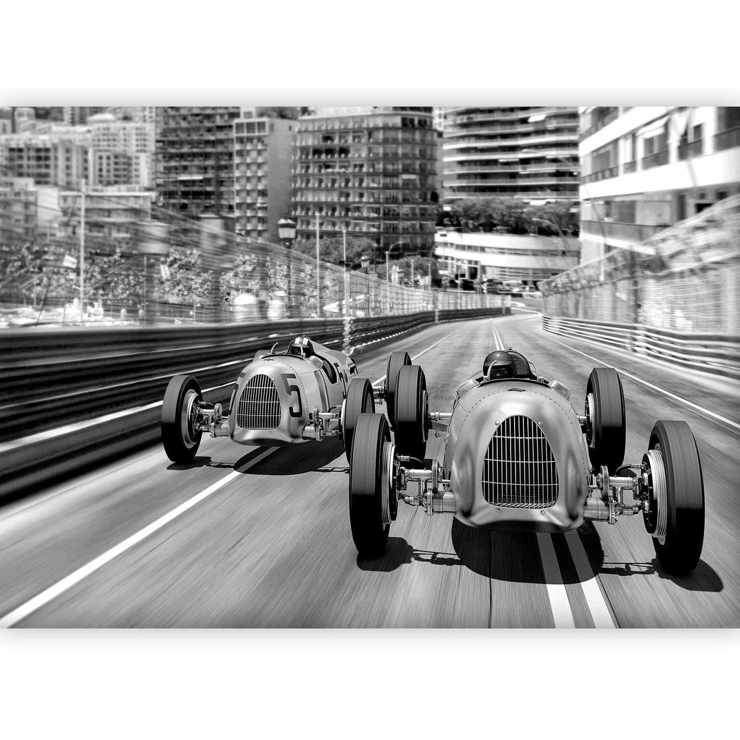 Fototapete - Monte Carlo Race Artgeist