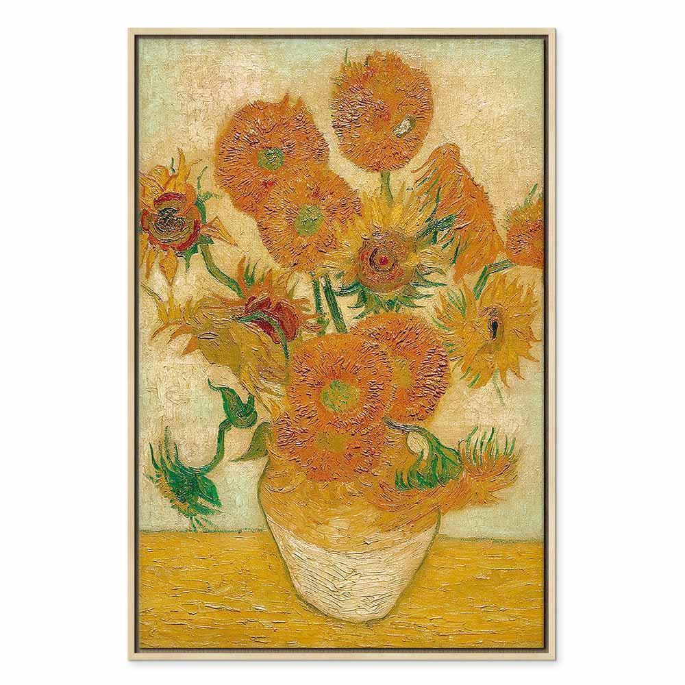 Leinwandbild Sonnenblumen Vincent van Gogh – Impressionistische Meisterwerk