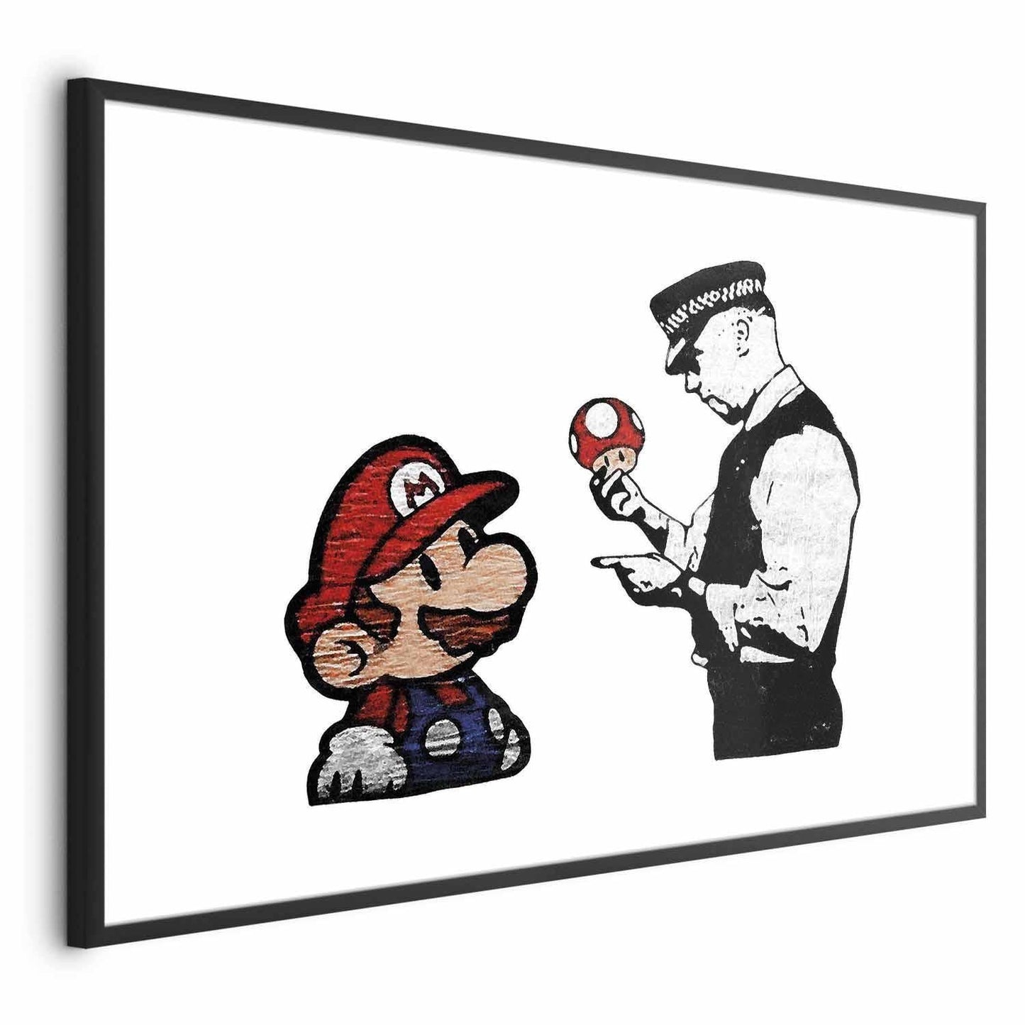 Poster - Banksy: Mushroom Picker Artgeist