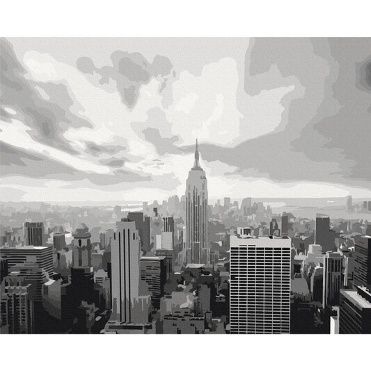 Malen nach Zahlen - Grey New York