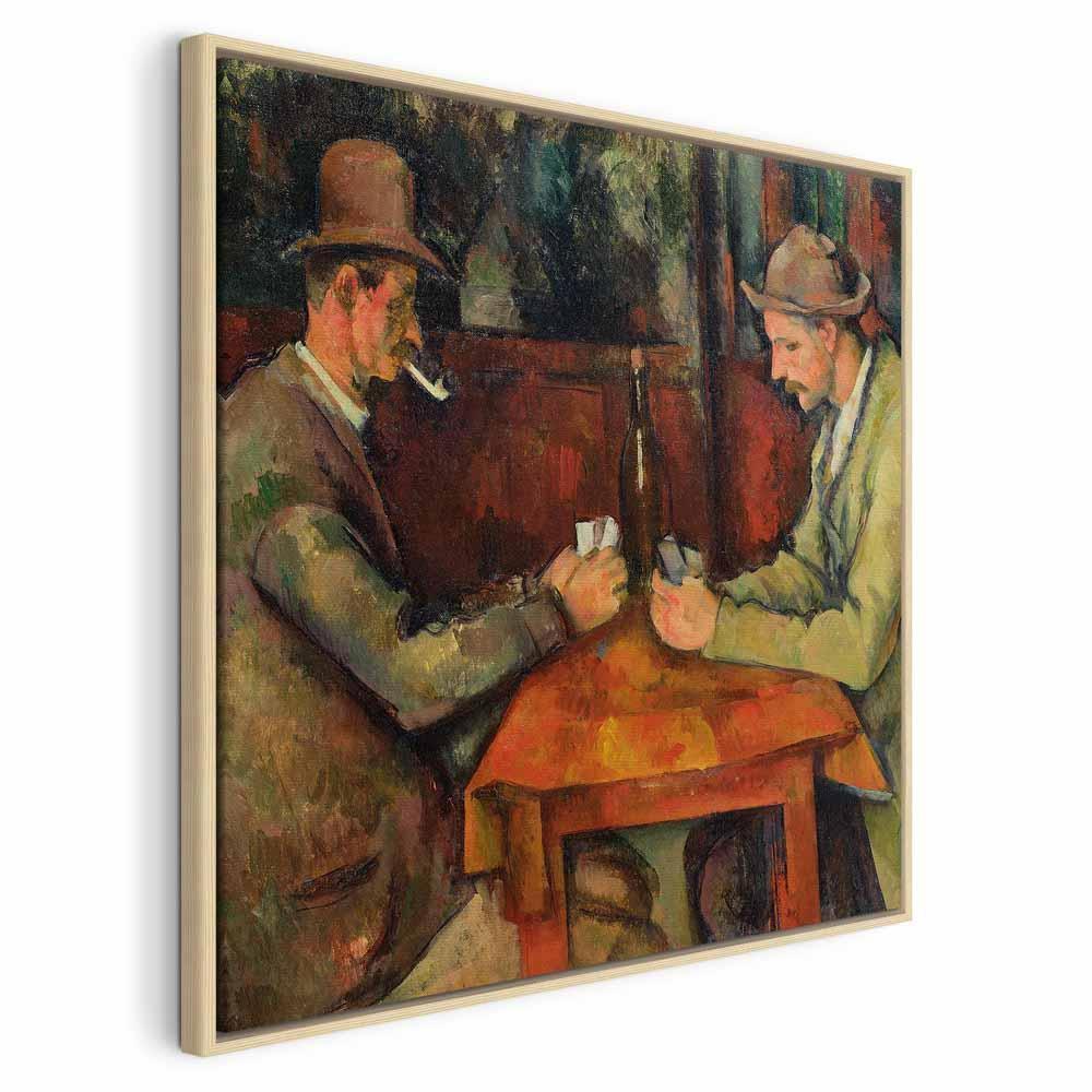 Leinwandbild - Paul Cézanne – The Card Players