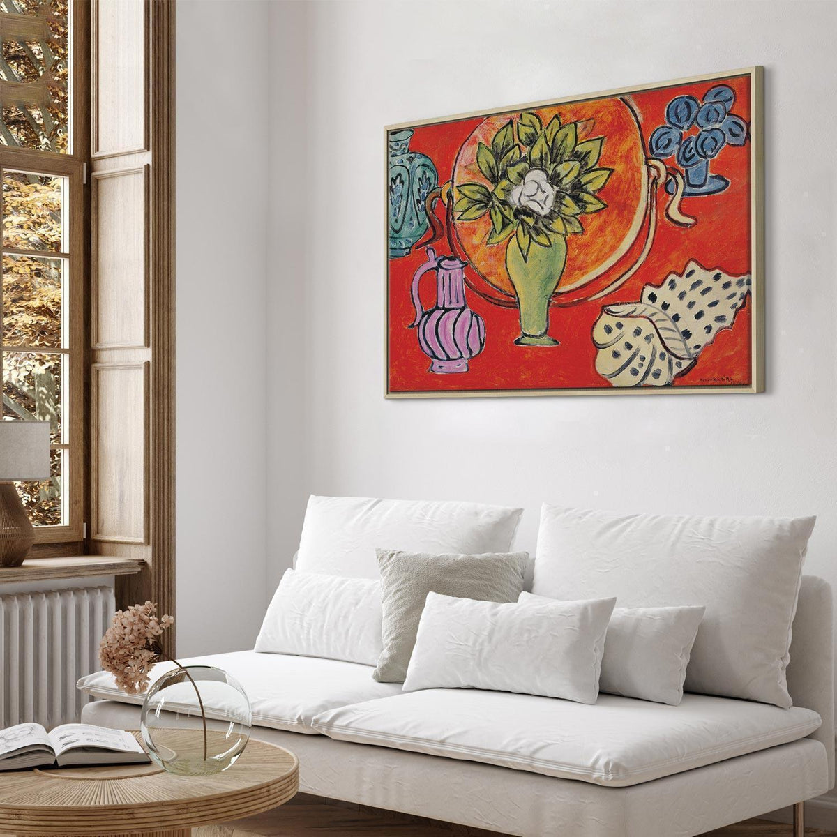 Leinwandbild - Henri Matisse – Still Life with Magnolia