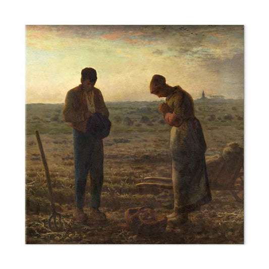 Leinwandbild - Jean-François Millet – The Angelus