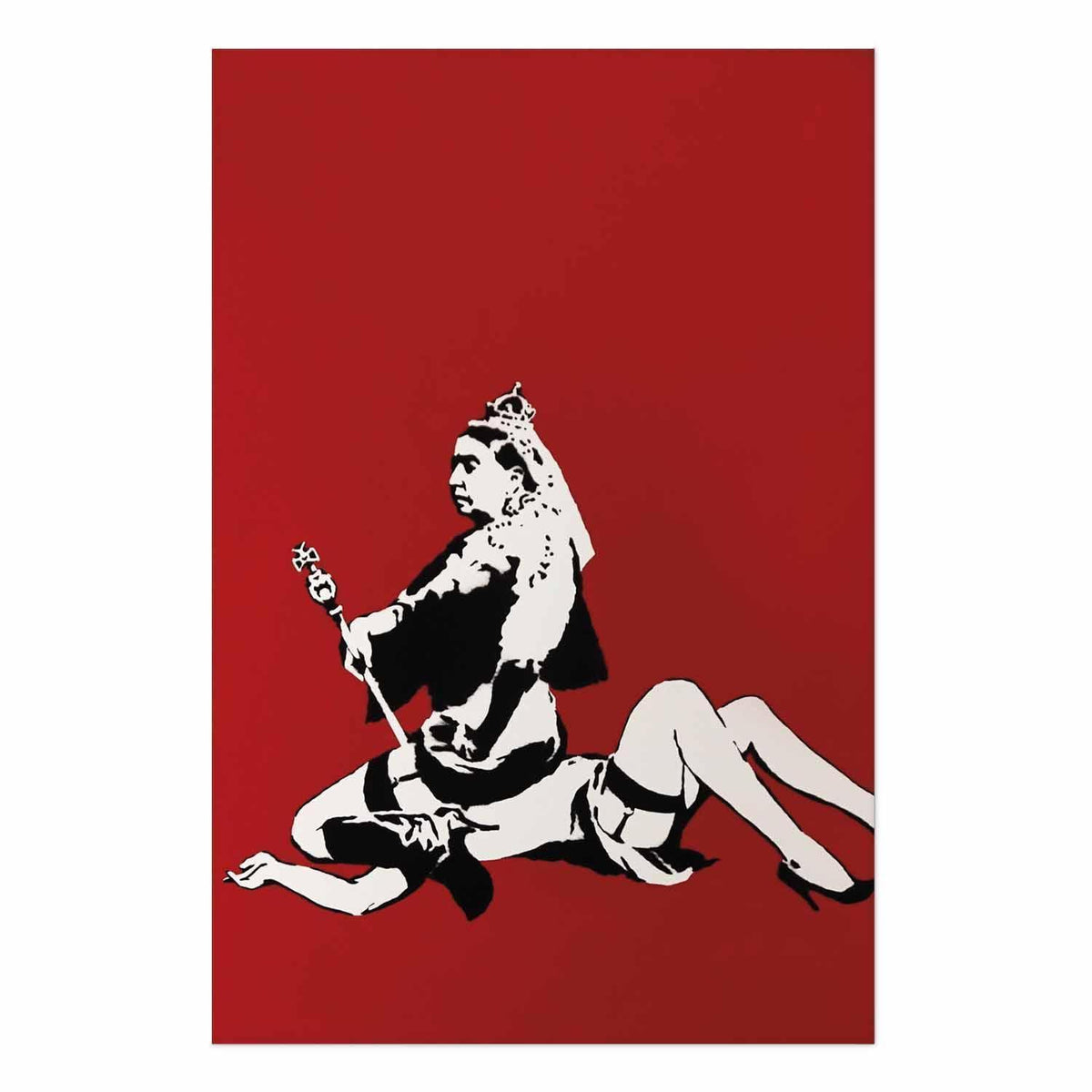 Poster - Banksy: Queen Victoria