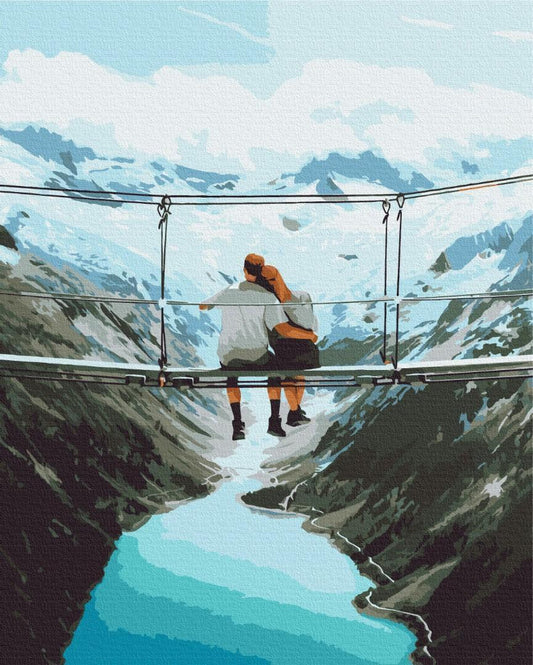 Malen nach Zahlen - Loneliness for two