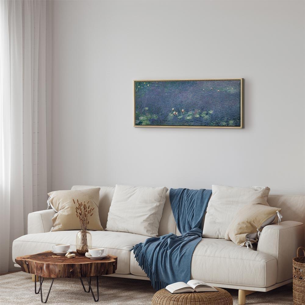 Leinwandbild - Claude Monet – Water Lilies (Water Lilies) III