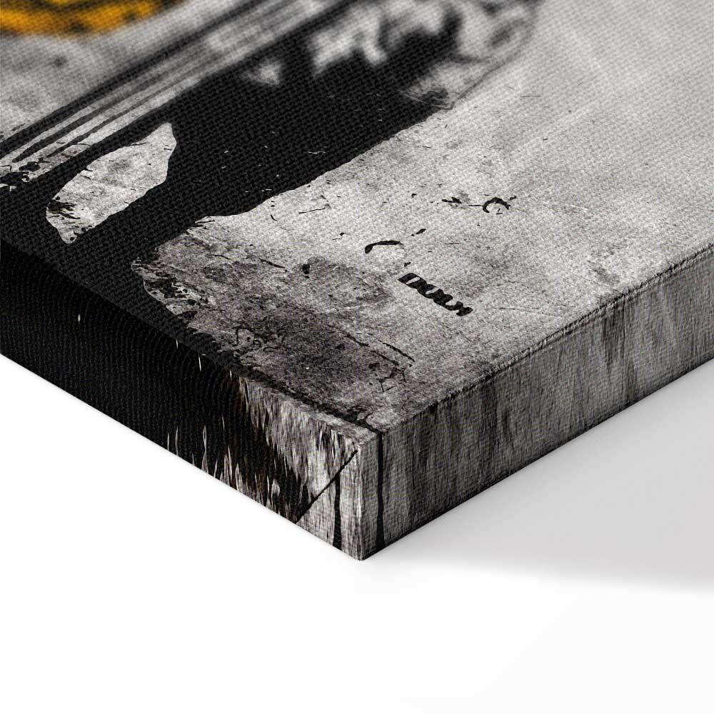 Leinwandbild - Banksy - collage