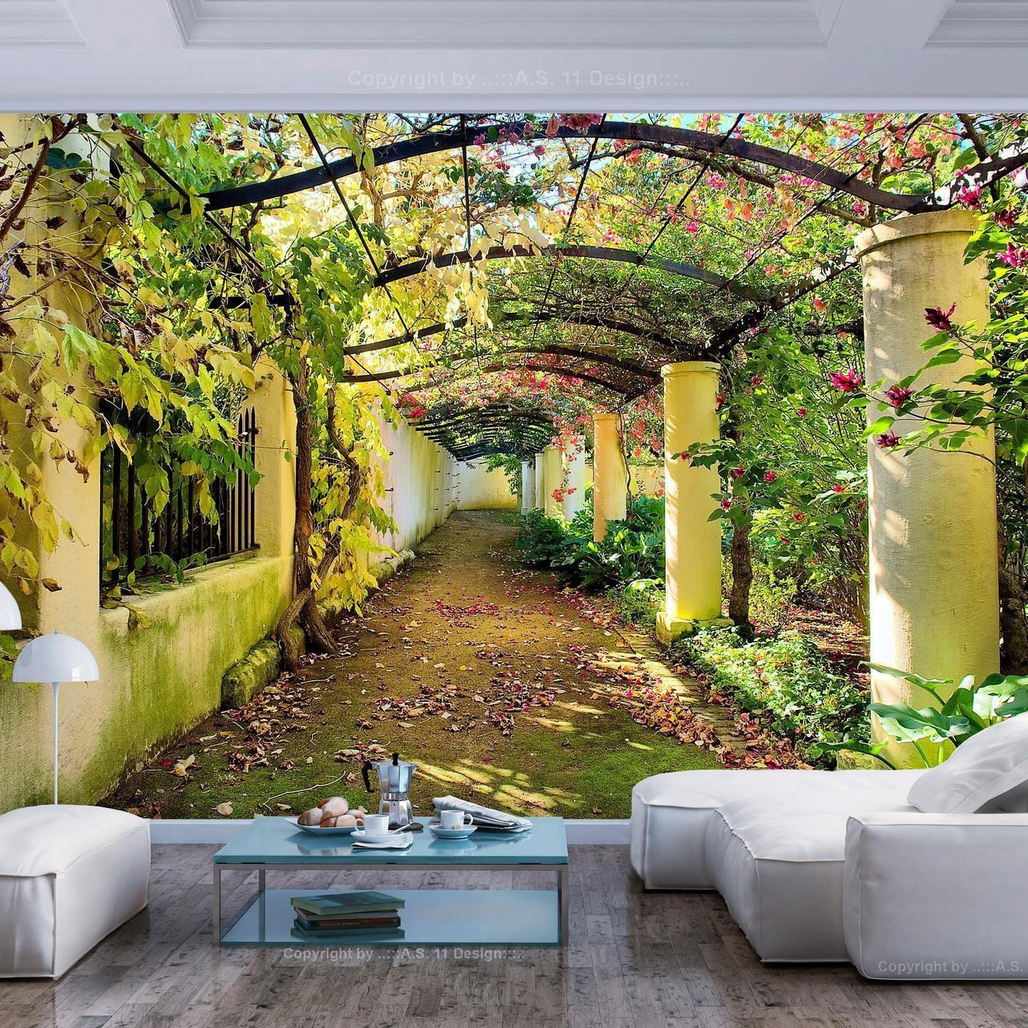 Fototapete - Pergola Artgeist