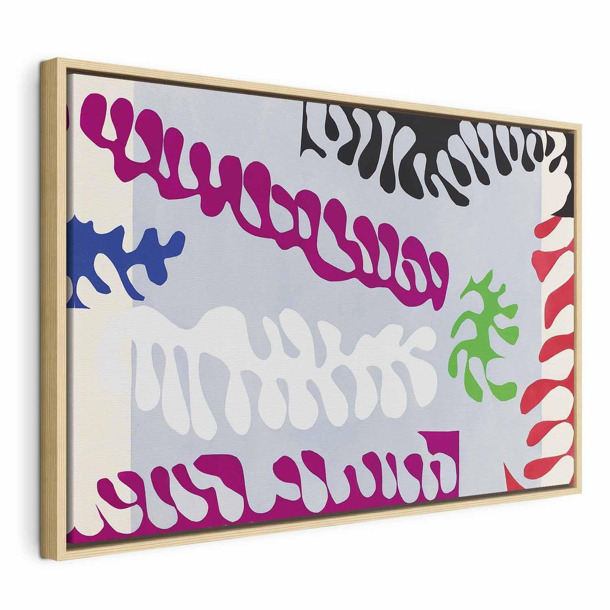 Leinwandbild - Henri Matisse – Lagoon I (from Jazz)