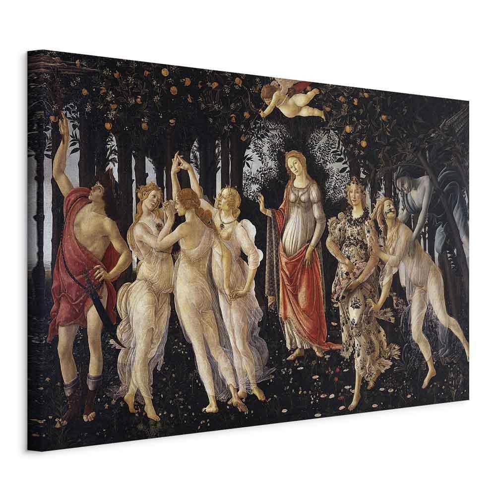 Leinwandbild - Sandro Botticelli – Primavera