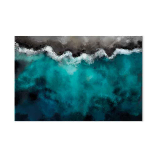 Leinwandbild - Blue Lagoon (1 Part) Wide