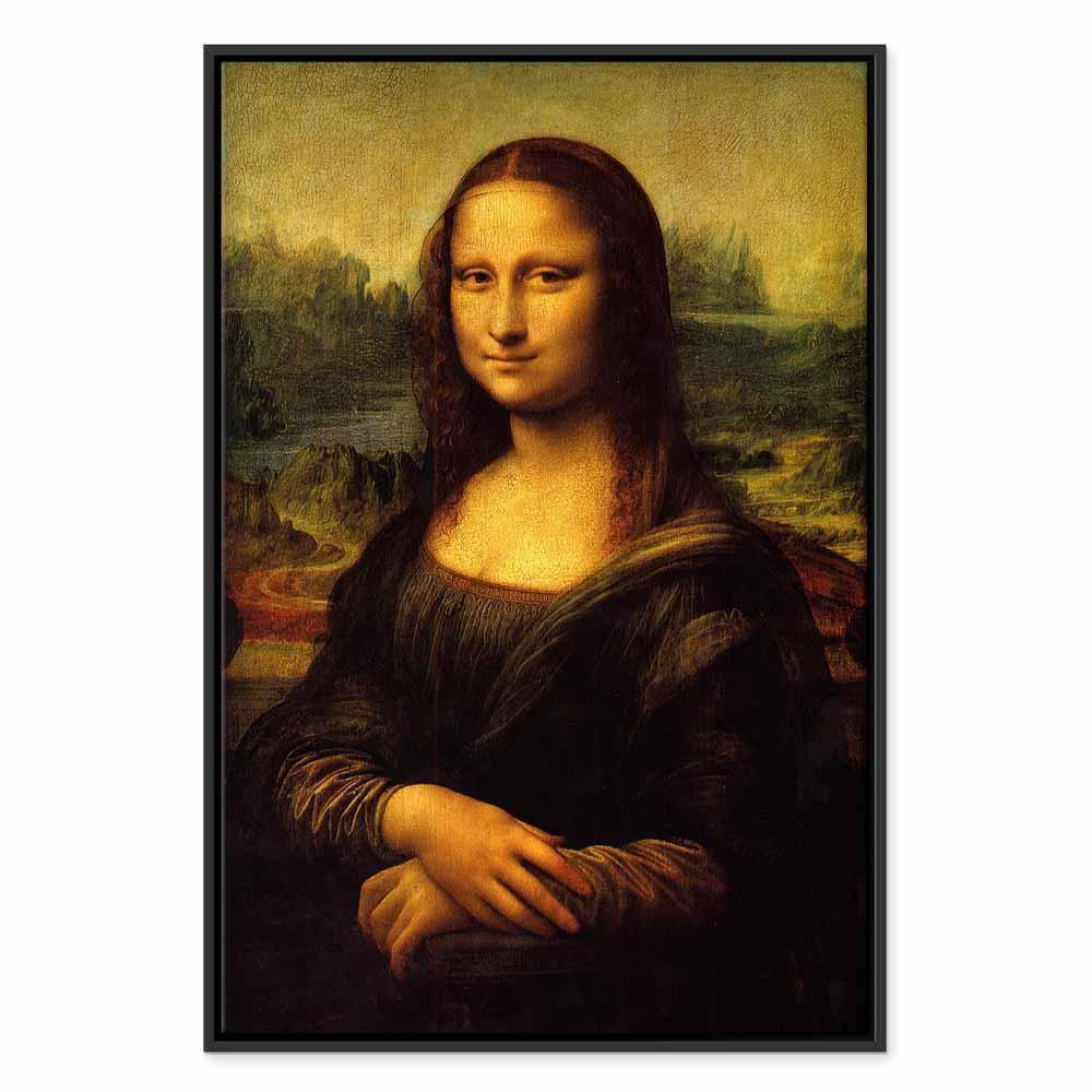 Leinwandbild - Leonardo da Vinci – Mona Lisa
