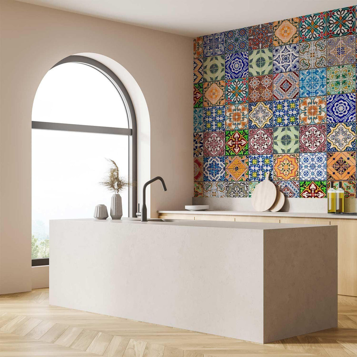 Tapete - Colorful Mosaic