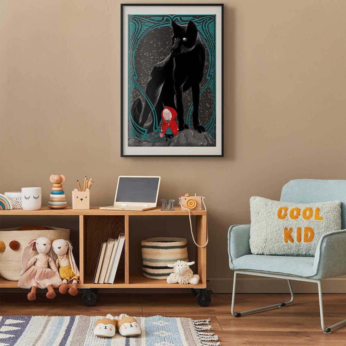 Poster - Little Red Riding Hood Artgeist